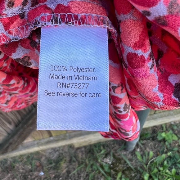 👗Nine West Vibrant Pink Floral Camisole - Picture 5 of 7